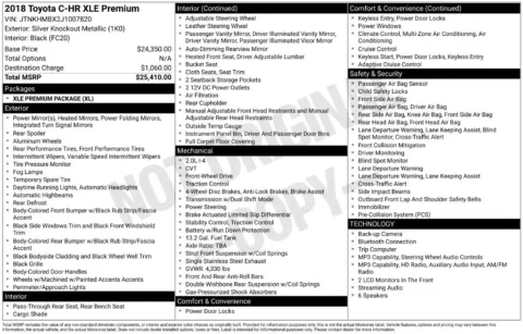 Photos of 2018 Toyota C-HR XLE Premium for sale in St. Charles, MO at Clement Supercenter