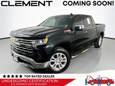 Black 2022 Chevrolet Silverado 1500 LTZ for sale in St. Charles, MO