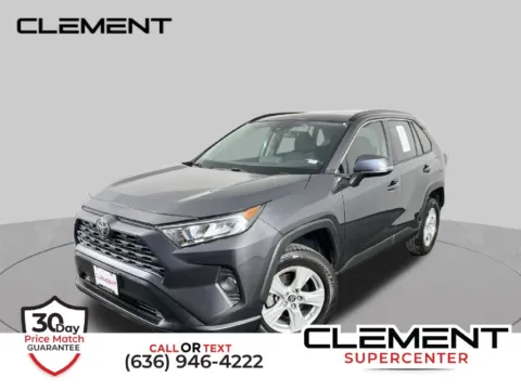 Gray 2019 Toyota RAV4 XLE for sale in St. Charles, MO