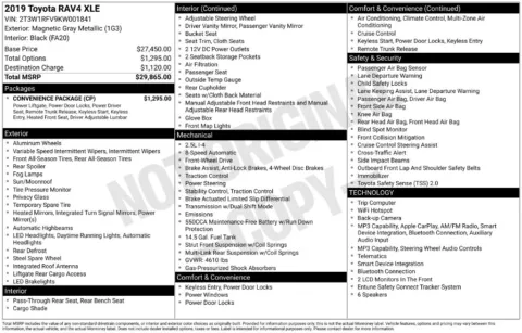 Photos of 2019 Toyota RAV4 XLE for sale in St. Charles, MO at Clement Supercenter