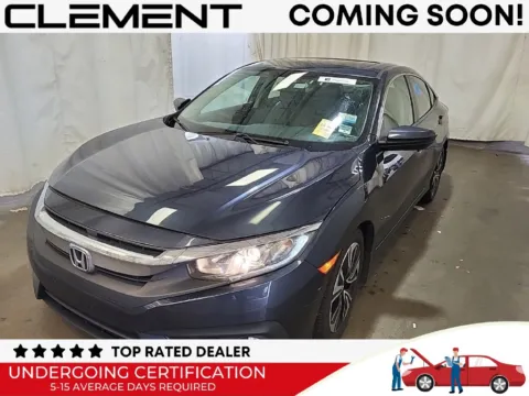 Gray 2018 Honda Civic EX-L for sale in St. Charles, MO