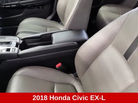 More photos of 2018 Honda Civic EX-L at Clement Supercenter, MO