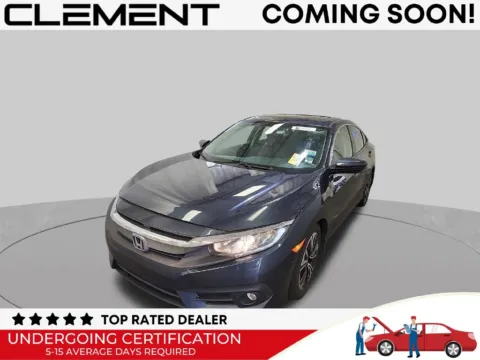 Gray 2018 Honda Civic EX-L for sale in St. Charles, MO