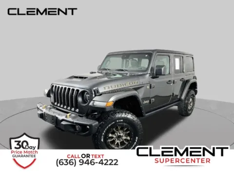Gray 2022 Jeep Wrangler Unlimited Rubicon 392 for sale in St. Charles, MO