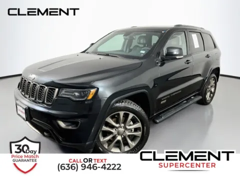 Black 2016 Jeep Grand Cherokee Limited for sale in St. Charles, MO