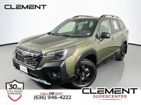 Green 2022 Subaru Forester Wilderness for sale in St. Charles, MO