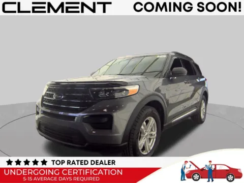 Gray 2022 Ford Explorer XLT for sale in St. Charles, MO