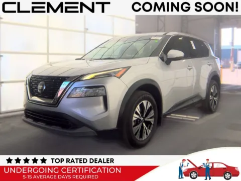 Silver 2021 Nissan Rogue SV for sale in St. Charles, MO