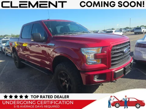 Red 2017 Ford F-150 XLT for sale in St. Charles, MO