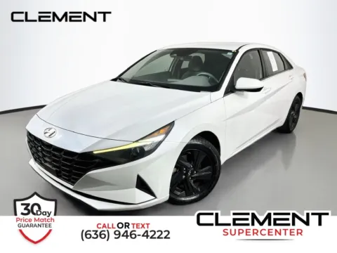White 2021 Hyundai Elantra SEL for sale in St. Charles, MO