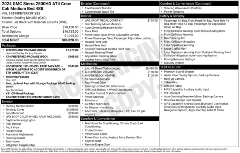 Photos of 2024 GMC Sierra 2500 HD AT4 for sale in St. Charles, MO at Clement Supercenter