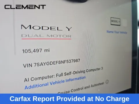 Another view of 2022 Tesla Model Y Performance for sale in St. Charles, MO at Clement Supercenter