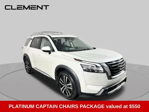Another view of 2023 Nissan Pathfinder Platinum for sale in St. Charles, MO at Clement Supercenter