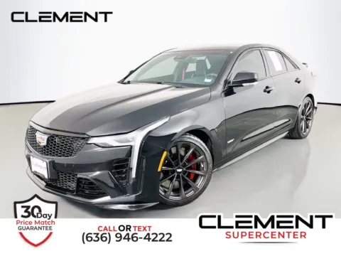 Black 2023 Cadillac CT4 V-Series for sale in St. Charles, MO