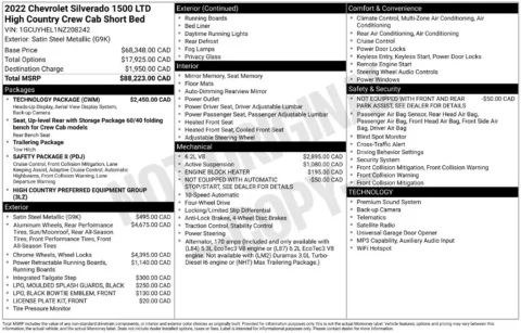 Photos of 2022 Chevrolet Silverado 1500 LTD High Country for sale in St. Charles, MO at Clement Supercenter