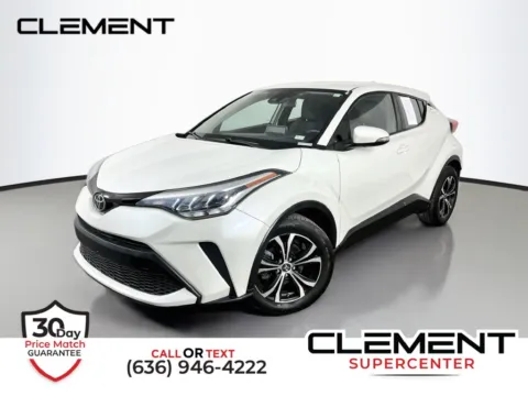 White 2021 Toyota C-HR LE for sale in St. Charles, MO