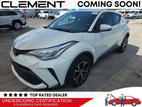 White 2021 Toyota C-HR LE for sale in St. Charles, MO