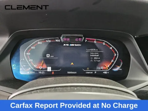 Another view of 2021 BMW X5 M50i for sale in St. Charles, MO at Clement Supercenter