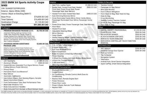 Photos of 2023 BMW X4 M40i for sale in St. Charles, MO at Clement Supercenter
