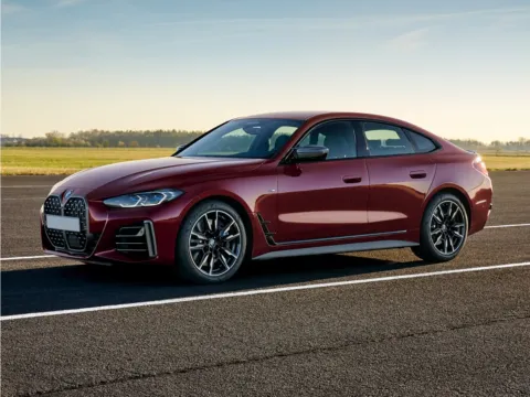 Black 2024 BMW 4 Series M440i xDrive Gran Coupe for sale in St. Charles, MO