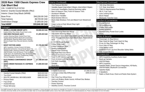 Photos of 2020 Ram 1500 Classic Express for sale in St. Charles, MO at Clement Supercenter