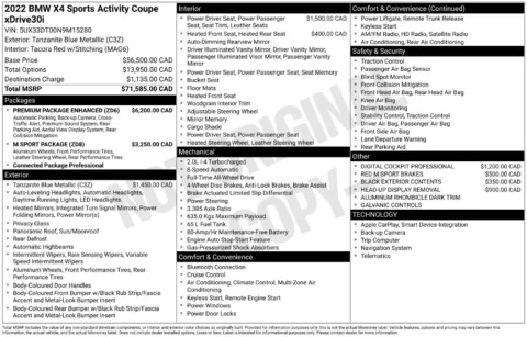 Photos of 2022 BMW X4 xDrive30i for sale in St. Charles, MO at Clement Supercenter