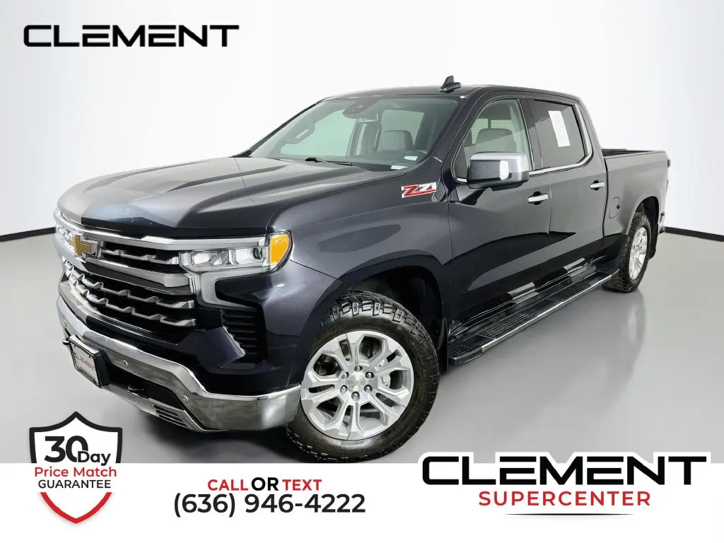 Gray 2024 Chevrolet Silverado 1500 LTZ for sale in St. Charles, MO