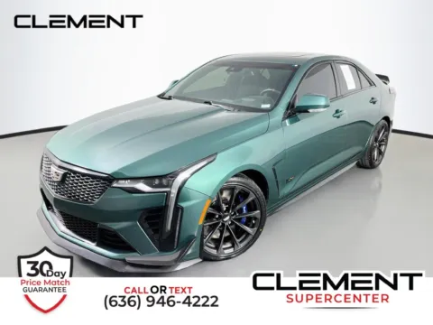 Green 2025 Cadillac CT4 V-Series for sale in St. Charles, MO