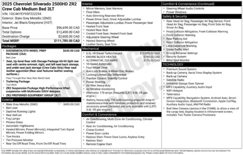More photos of 2025 Chevrolet Silverado 2500 HD ZR2 at Clement Supercenter, MO