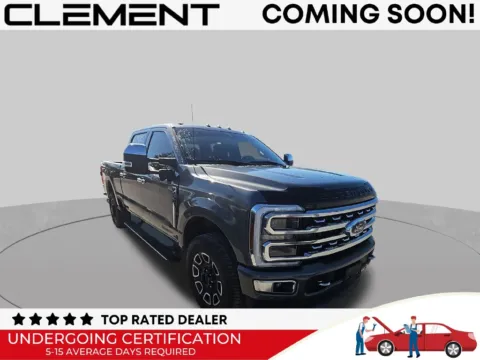 Gray 2024 Ford F-250SD Platinum for sale in St. Charles, MO