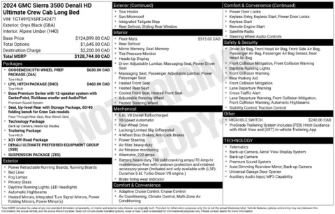 Photos of 2024 GMC Sierra 3500 HD Denali Ultimate for sale in St. Charles, MO at Clement Supercenter