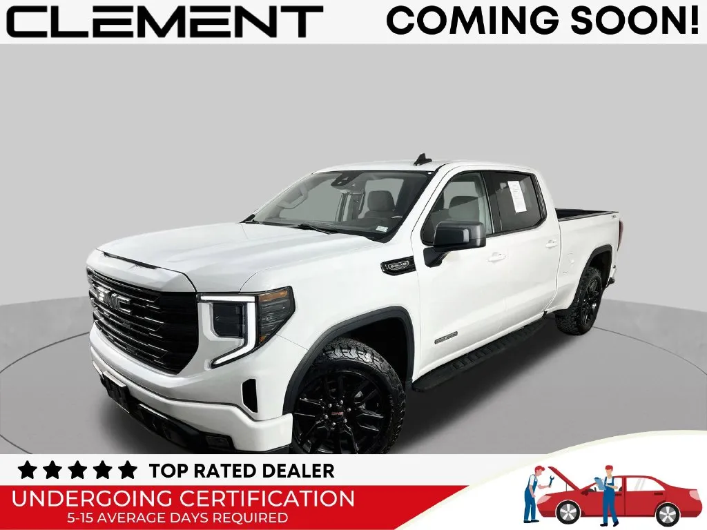 White 2022 GMC Sierra 1500 Elevation for sale in St. Charles, MO