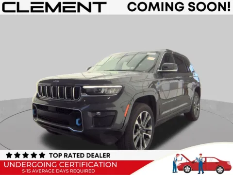 Gray 2022 Jeep Grand Cherokee Overland 4xe for sale in St. Charles, MO