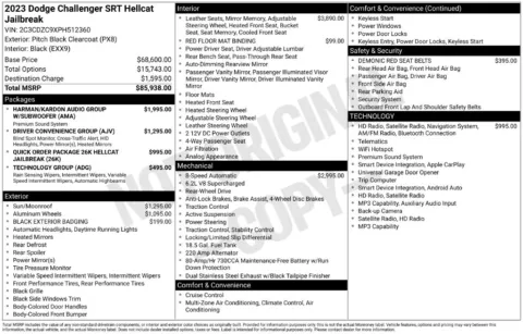 Photos of 2023 Dodge Challenger SRT Hellcat Jailbreak for sale in St. Charles, MO at Clement Supercenter
