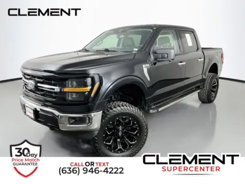Black 2024 Ford F-150 XLT for sale in St. Charles, MO