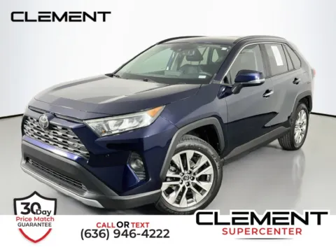 Blue 2019 Toyota RAV4 Limited for sale in St. Charles, MO