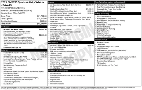 Photos of 2021 BMW X5 xDrive40i for sale in St. Charles, MO at Clement Supercenter