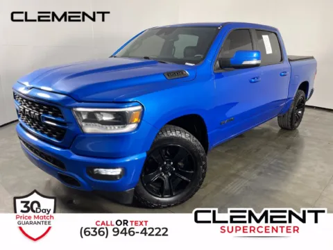Blue 2022 Ram 1500 Sport for sale in St. Charles, MO