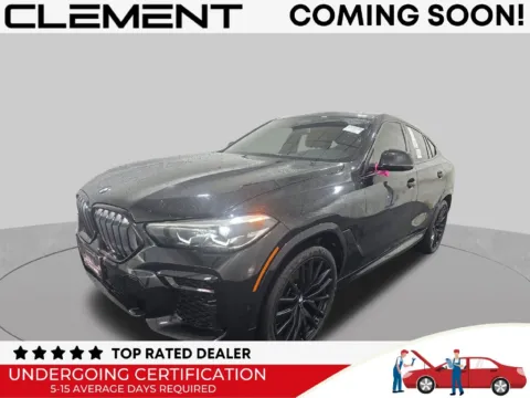 Black 2022 BMW X6 xDrive40i for sale in St. Charles, MO