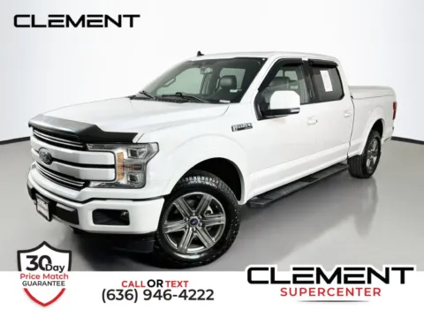White 2020 Ford F-150 Lariat for sale in St. Charles, MO