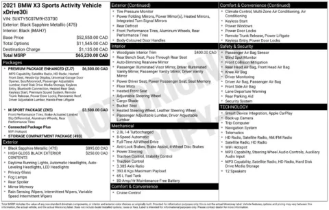 Photos of 2021 BMW X3 xDrive30i for sale in St. Charles, MO at Clement Supercenter