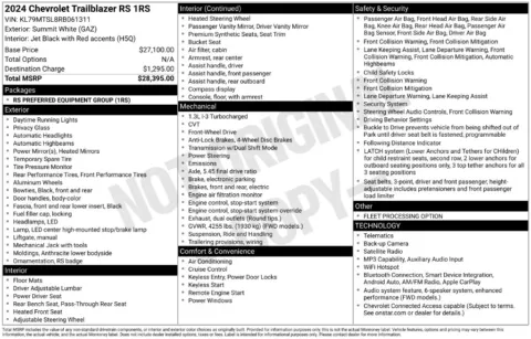 More photos of 2024 Chevrolet TrailBlazer RS at Clement Supercenter, MO