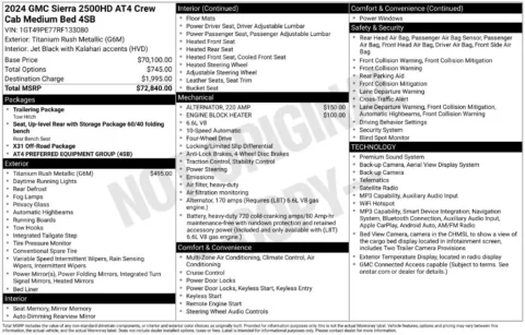 More photos of 2024 GMC Sierra 2500 HD AT4 at Clement Supercenter, MO