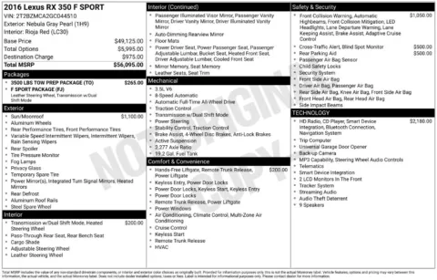 More photos of 2016 Lexus RX 350 F Sport at Clement Supercenter, MO