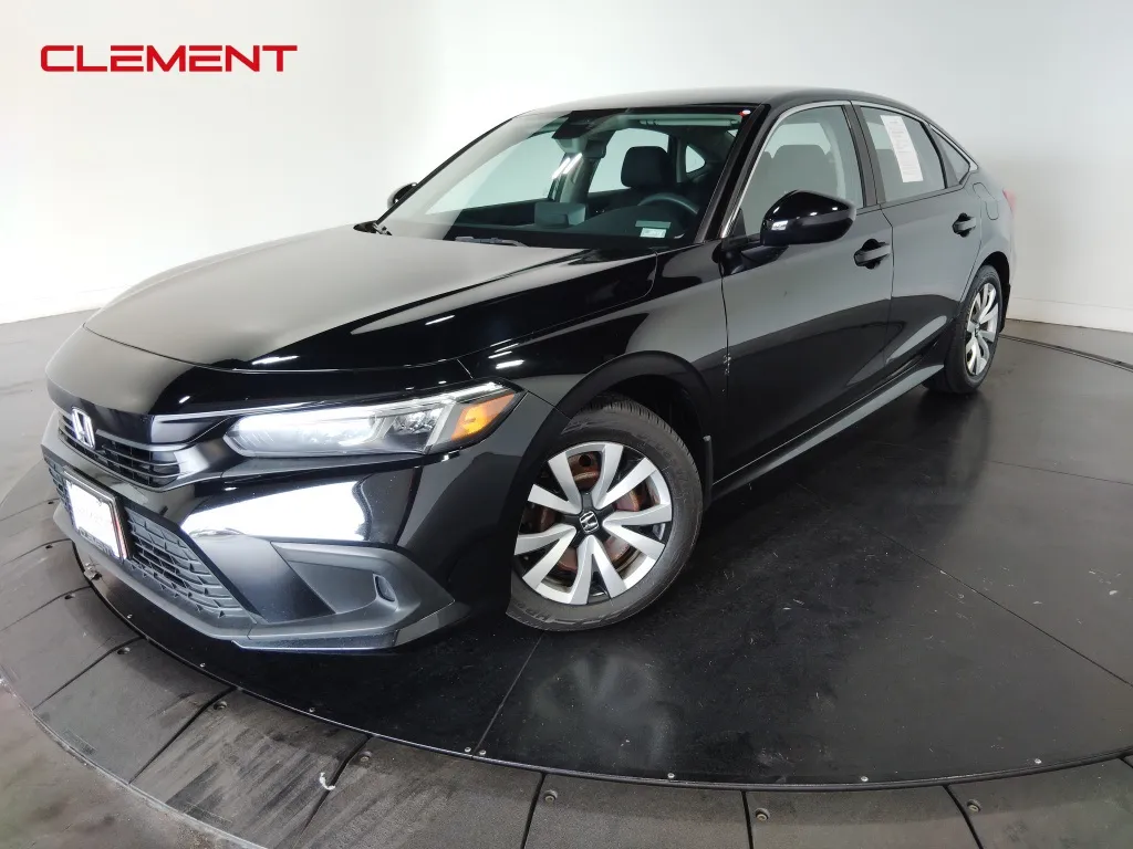 Black 2022 Honda Civic LX for sale in St. Charles, MO