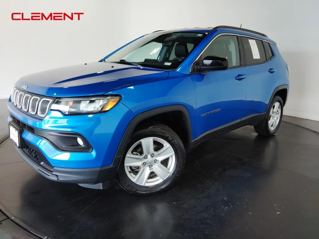 Blue 2022 Jeep Compass Latitude for sale in St. Charles, MO