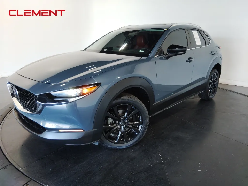 Gray 2022 Mazda CX-30 2.5 S Carbon Edition for sale in St. Charles, MO