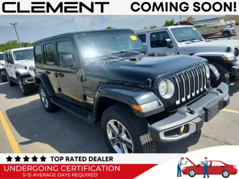 Black 2021 Jeep Wrangler Unlimited Sahara for sale in St. Charles, MO