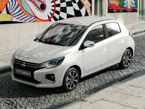 Silver 2024 Mitsubishi Mirage ES for sale in St. Charles, MO