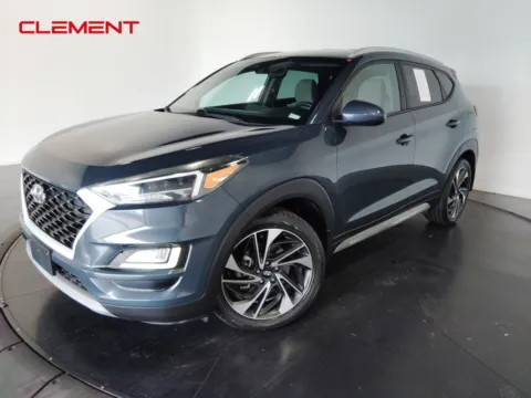 Blue 2020 Hyundai Tucson Sport for sale in St. Charles, MO